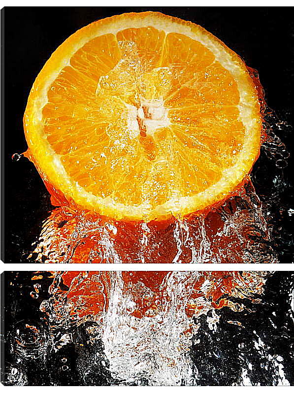 Модульная картина - Долька апельсина