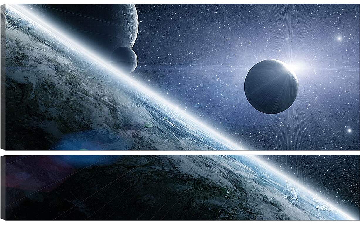 Модульная картина - Планеты