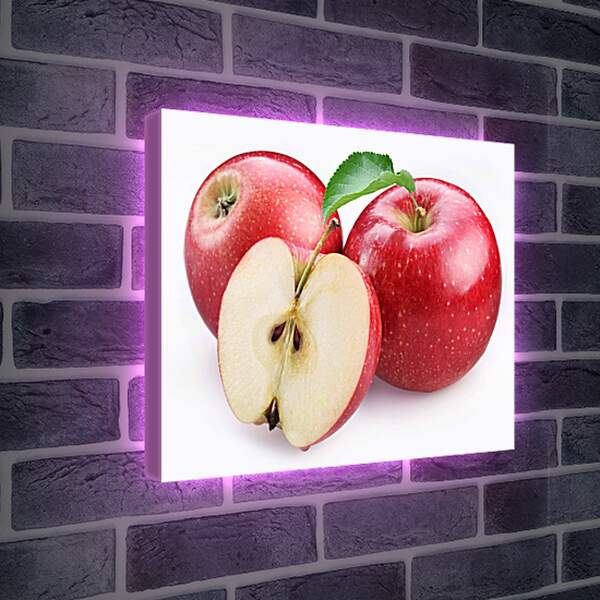 Лайтбокс световая панель - Яблоки