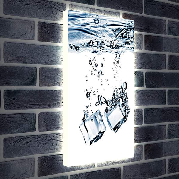 Лайтбокс световая панель - Танец льда

