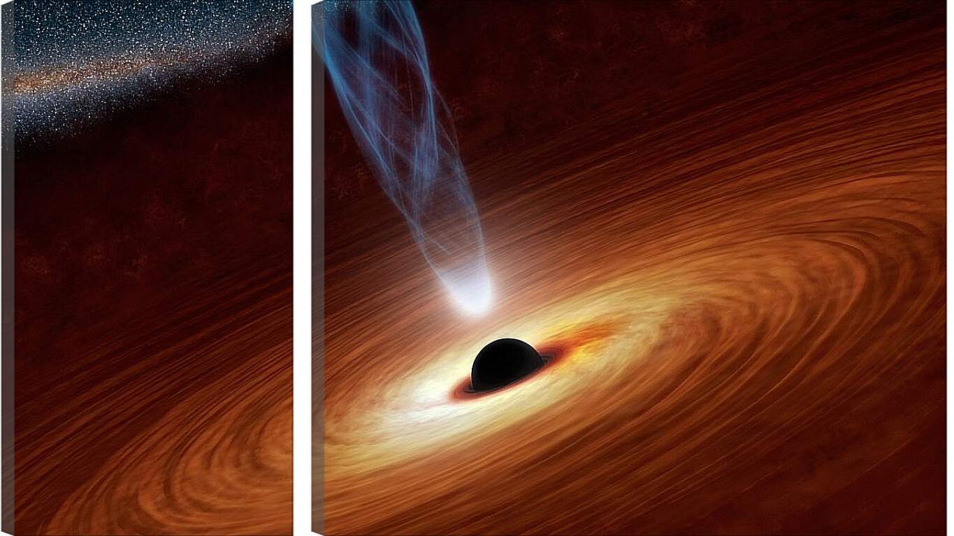 Модульная картина - Черная дыра
