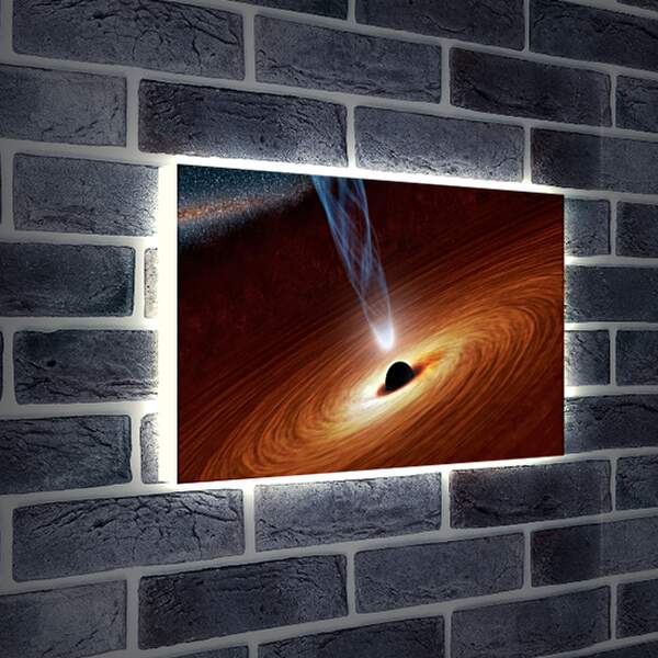 Лайтбокс световая панель - Черная дыра
