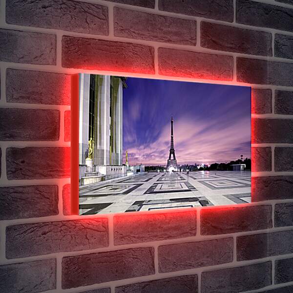 Лайтбокс световая панель - Эйфелева башня. Париж