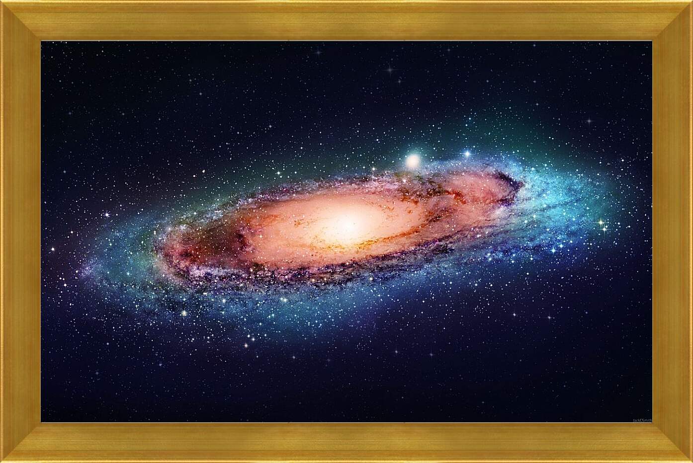 Картина в раме - Галактика