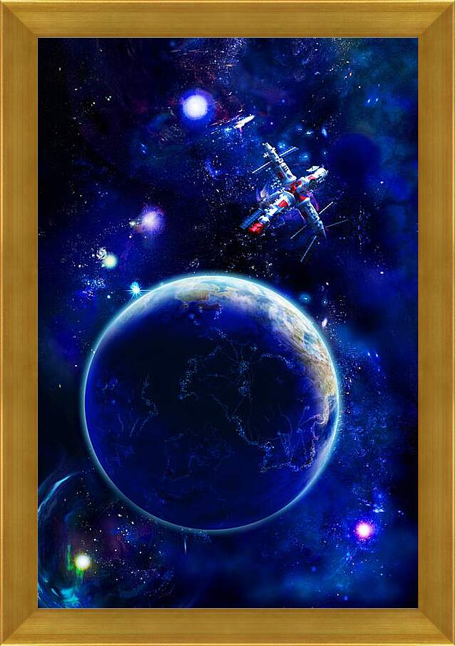 Картина в раме - Космос
