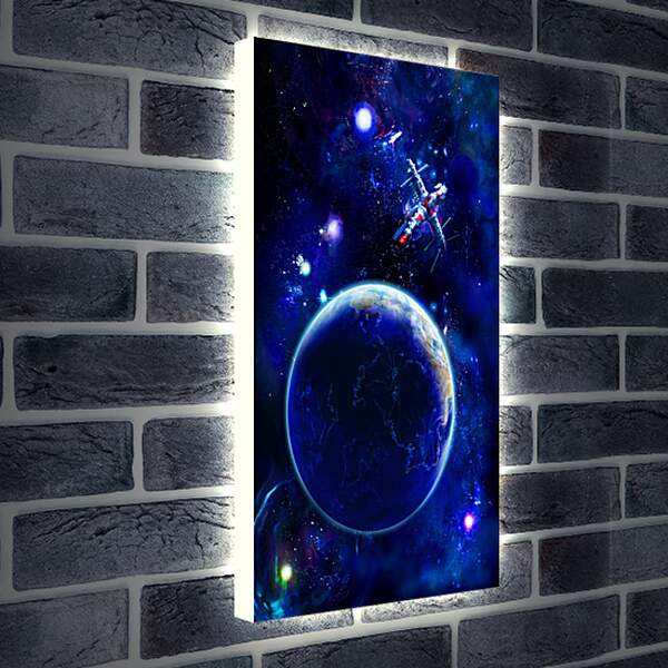 Лайтбокс световая панель - Космос
