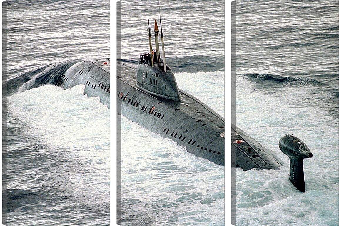 Модульная картина - Подводная лодка