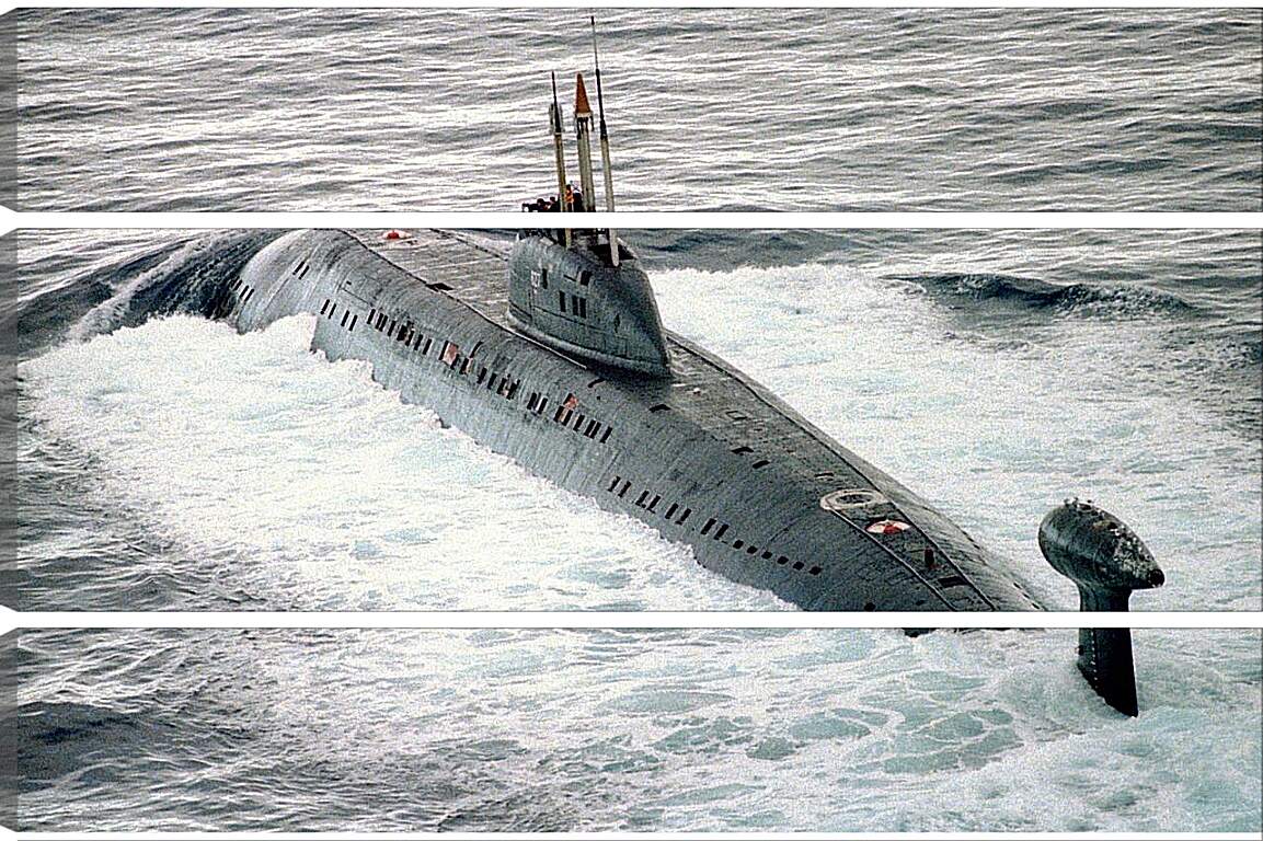 Модульная картина - Подводная лодка
