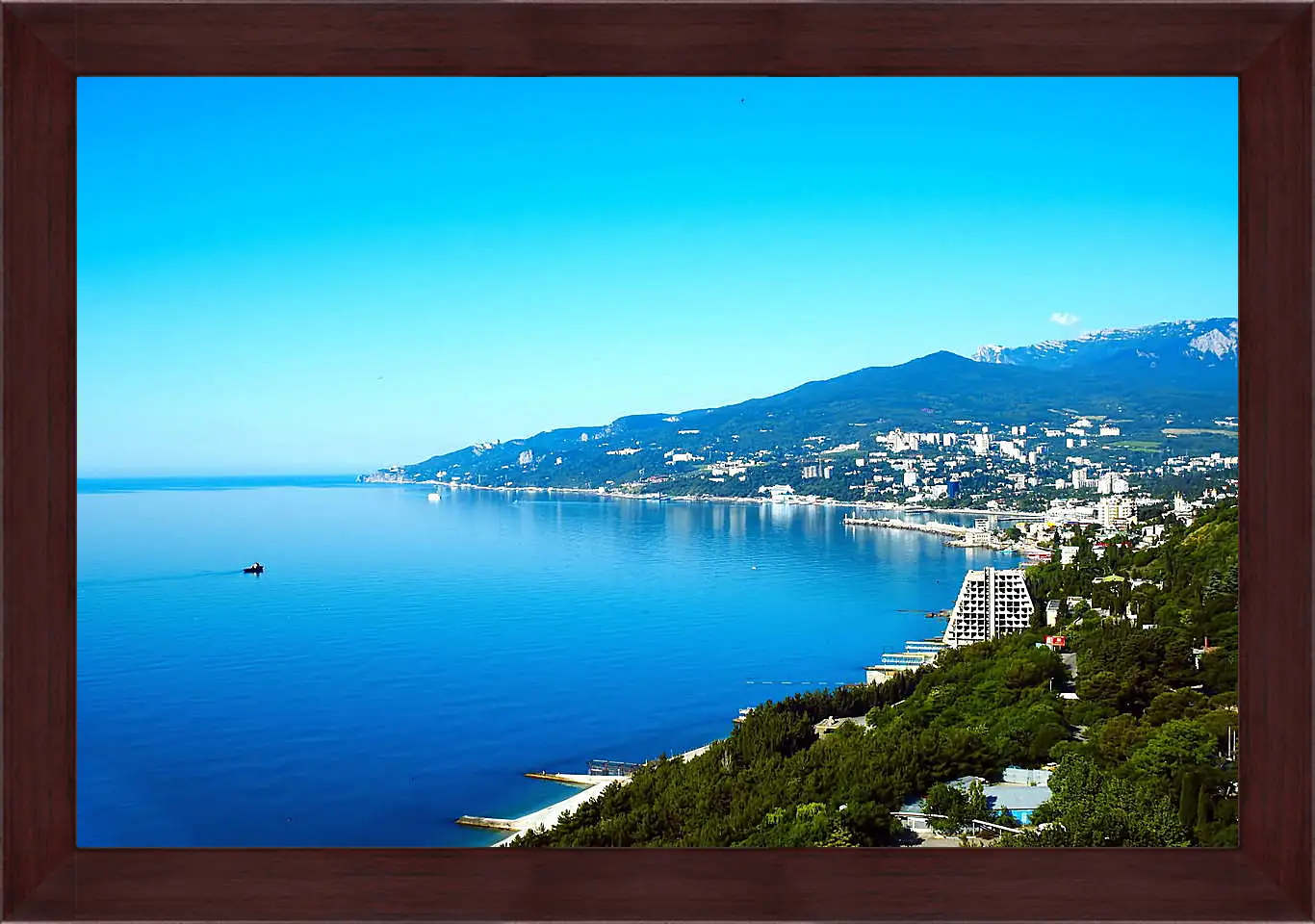 Картина в раме - Море в Крыму

