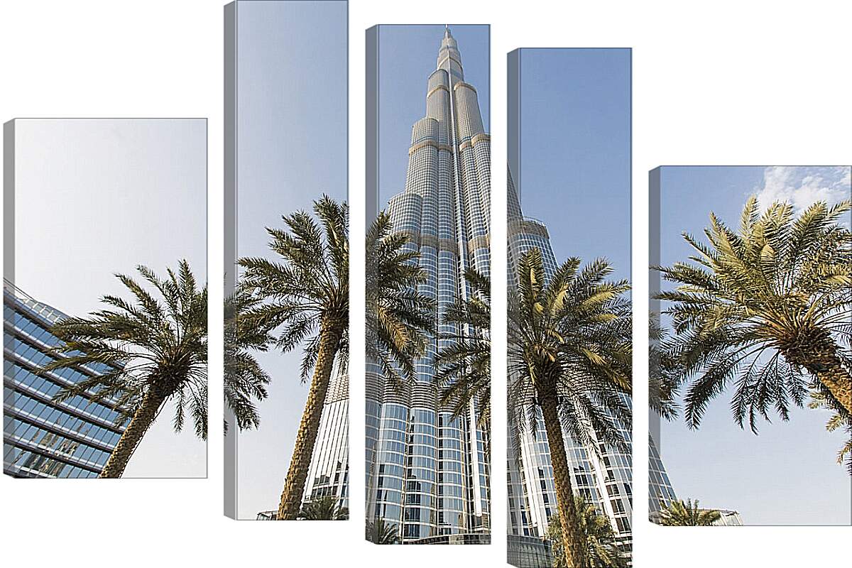 Модульная картина - Бурдж-Халифа. Дубай