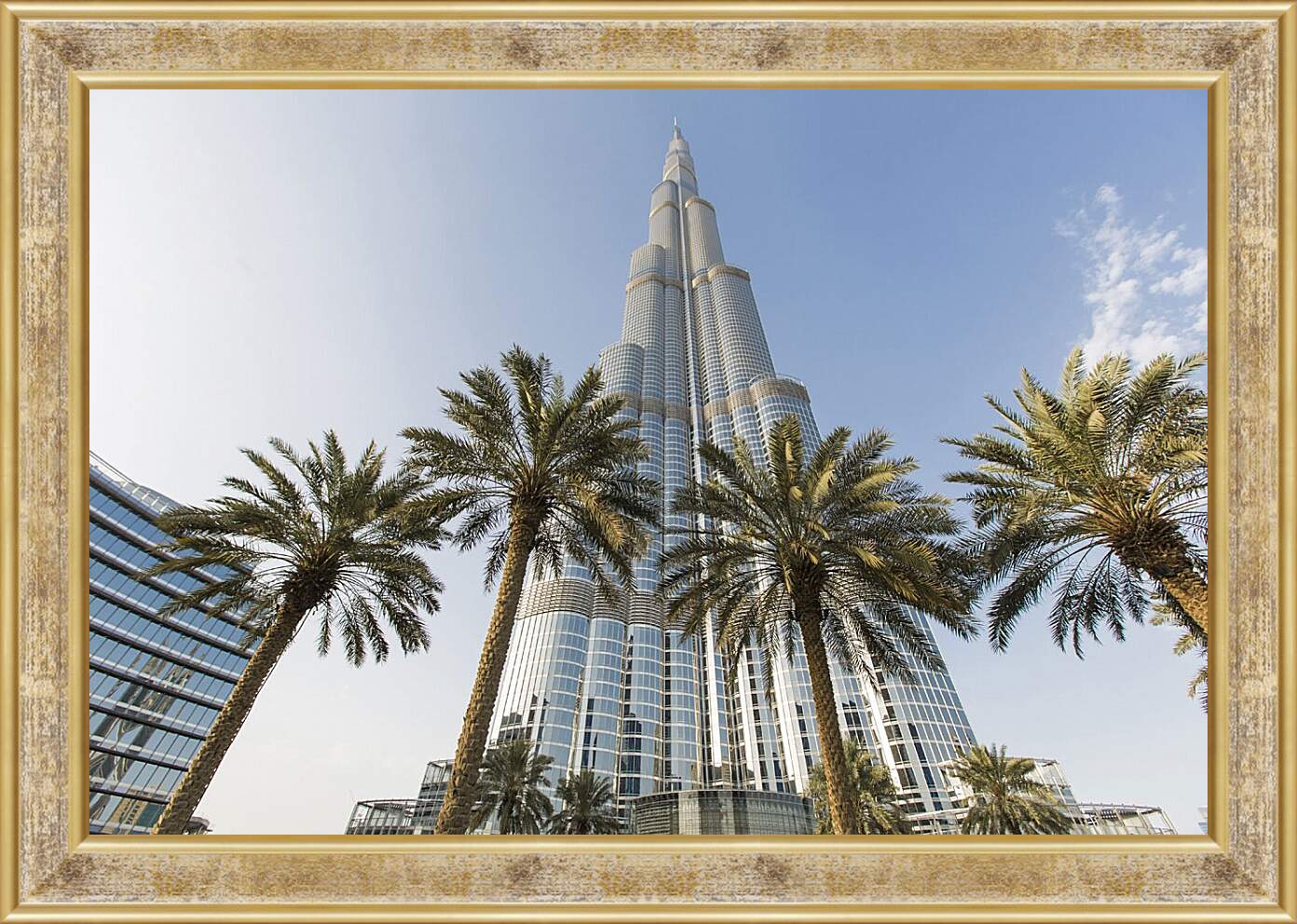Картина в раме - Бурдж-Халифа. Дубай
