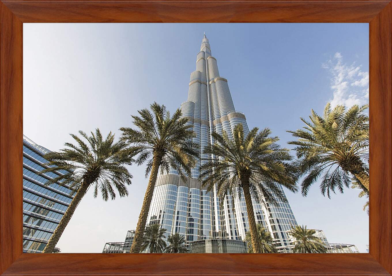 Картина в раме - Бурдж-Халифа. Дубай