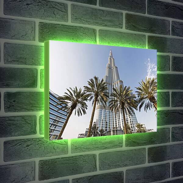 Лайтбокс световая панель - Бурдж-Халифа. Дубай