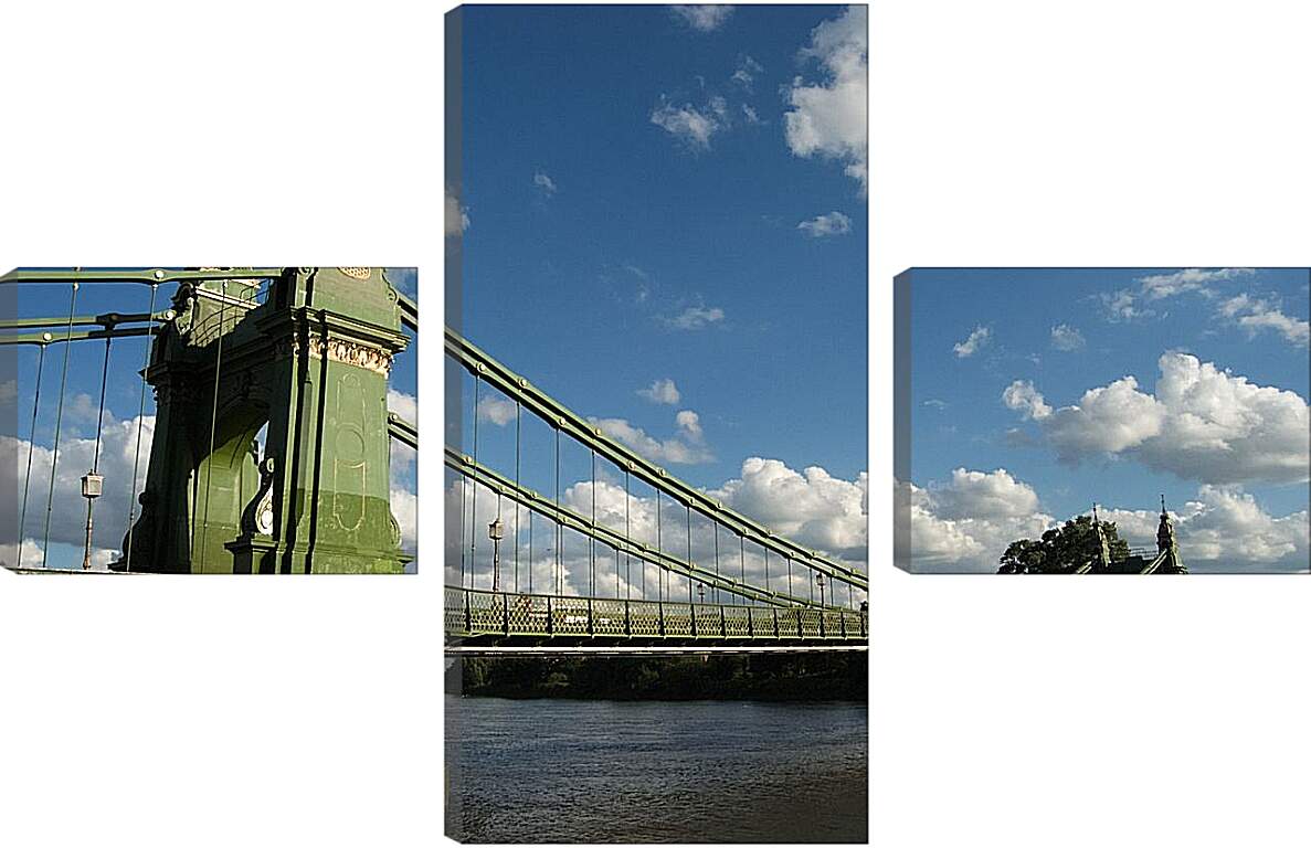 Модульная картина - Хаммерсмитский мост. Лондон