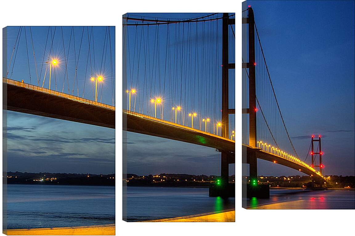 Модульная картина - Мост Хамбер. Англия