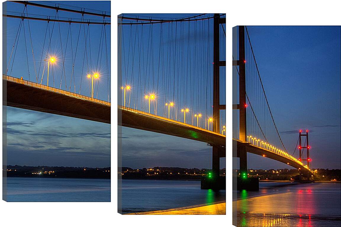 Модульная картина - Мост Хамбер. Англия