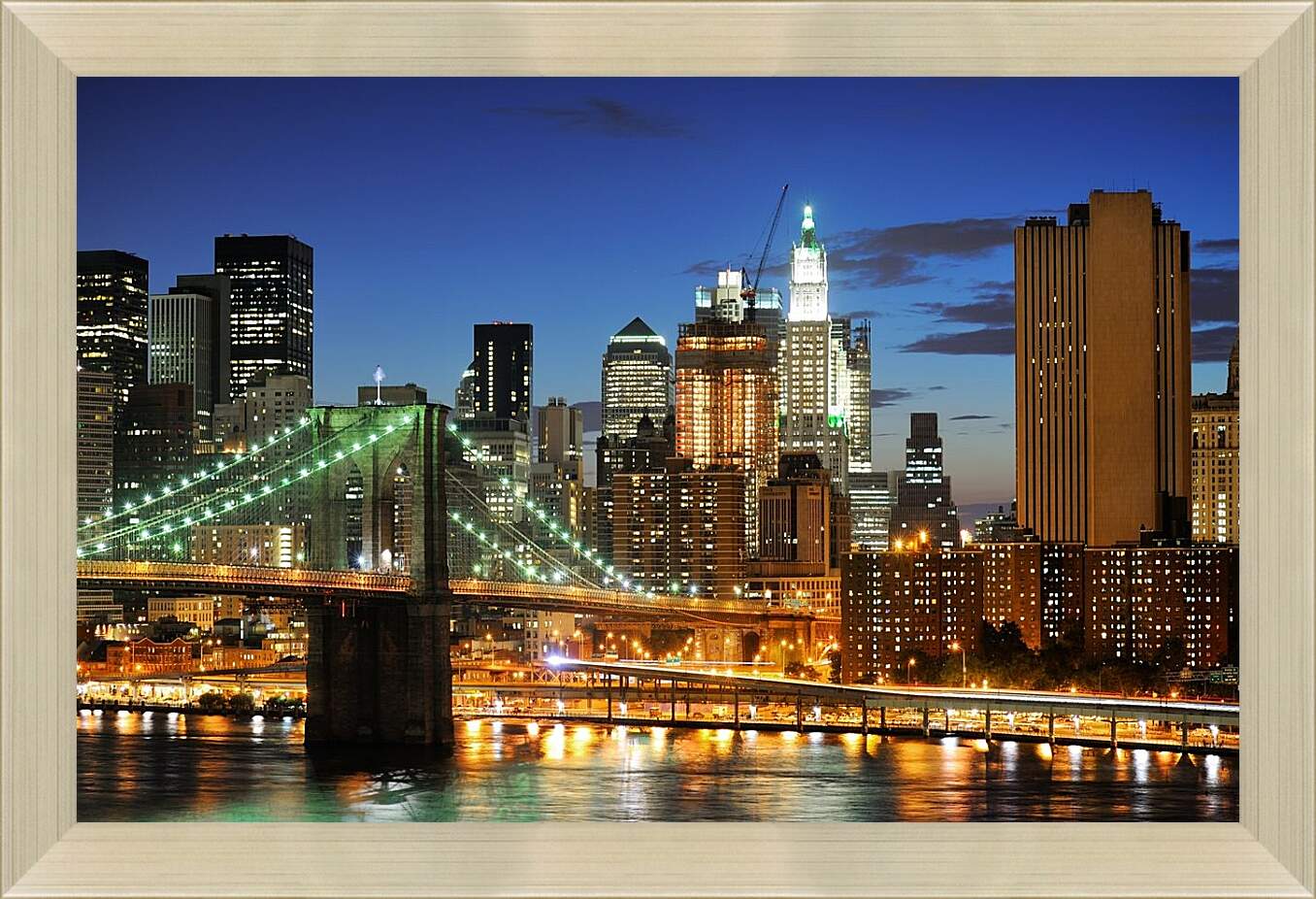 Картина в раме - Нью-Йорк (NEW YORK CITY)