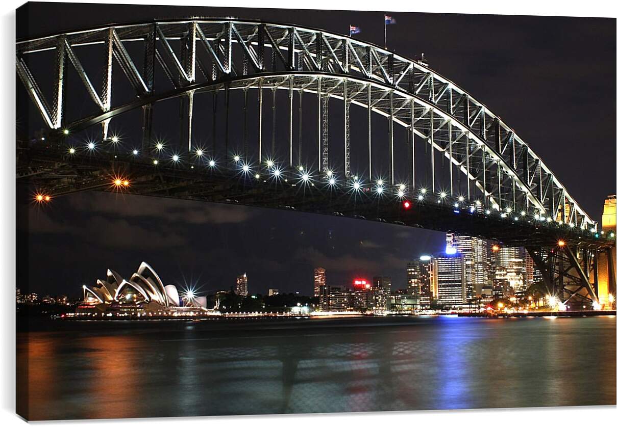 Постер и плакат - Мост в Австралии