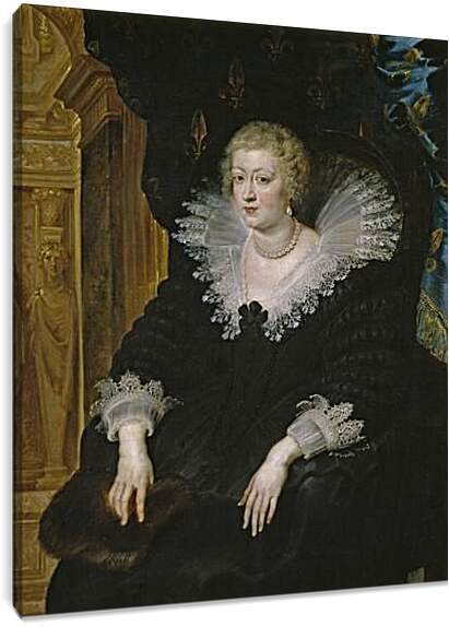Постер и плакат - Ana de Austria, reina de Francia. Питер Пауль Рубенс