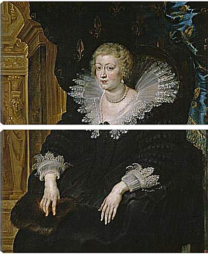 Модульная картина - Ana de Austria, reina de Francia. Питер Пауль Рубенс