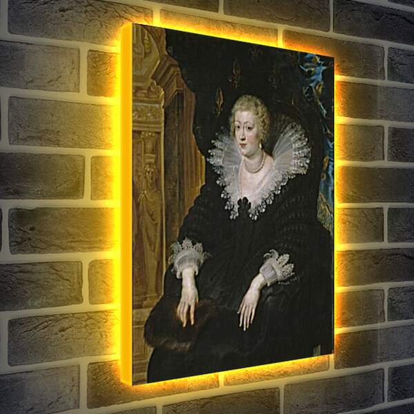 Лайтбокс световая панель - Ana de Austria, reina de Francia. Питер Пауль Рубенс