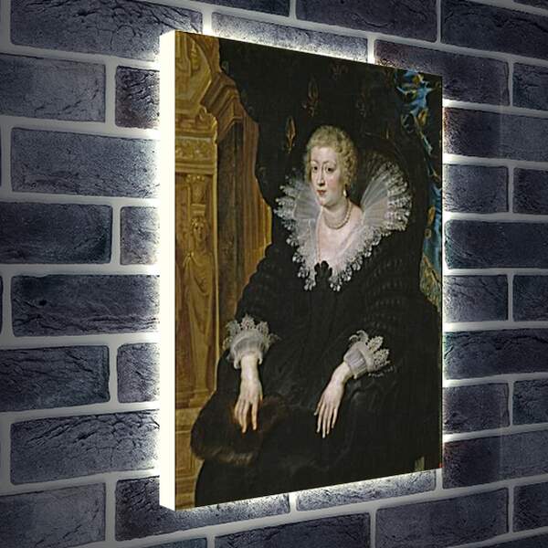 Лайтбокс световая панель - Ana de Austria, reina de Francia. Питер Пауль Рубенс