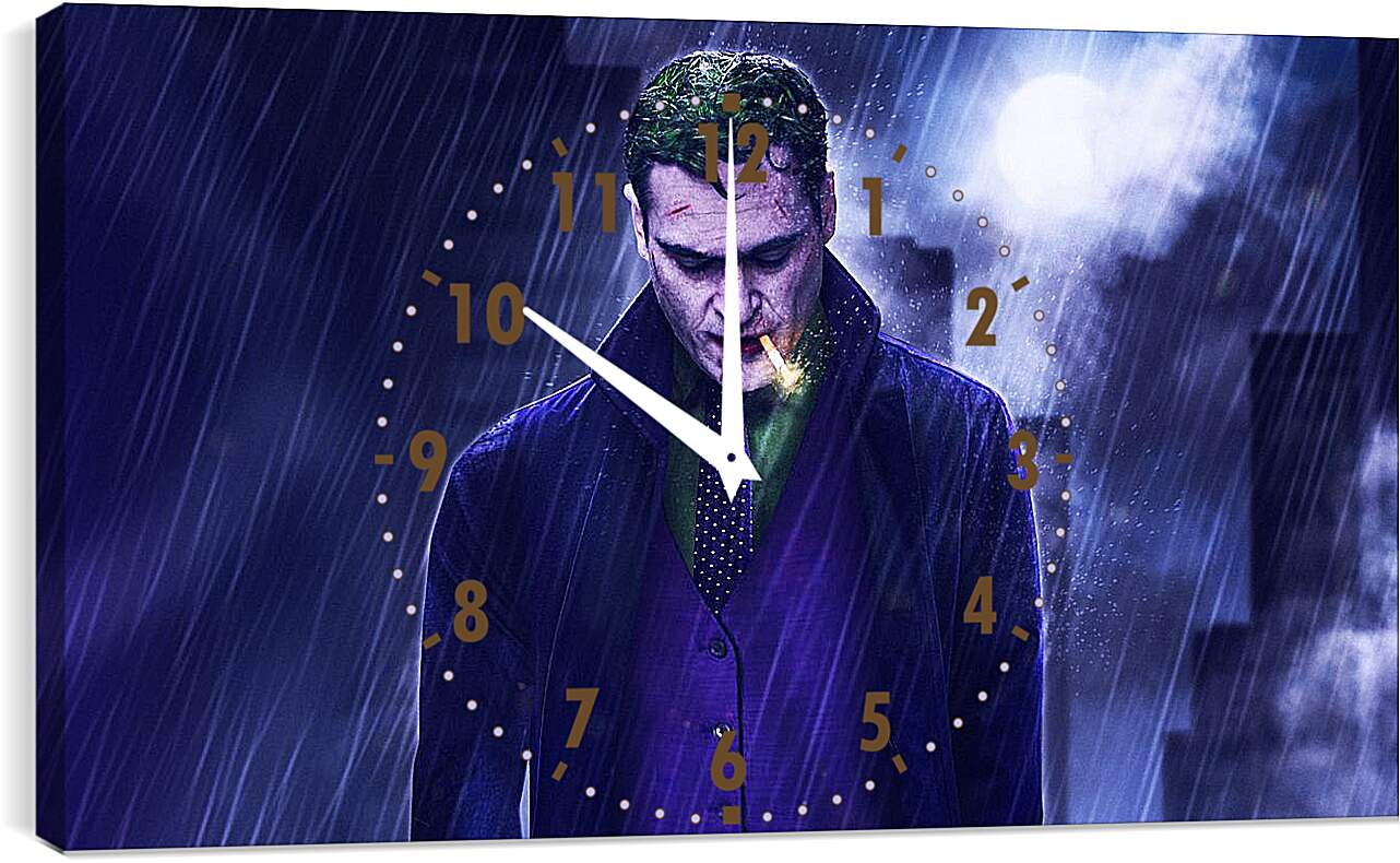 Часы картина - Джокер Хоакин Феникс