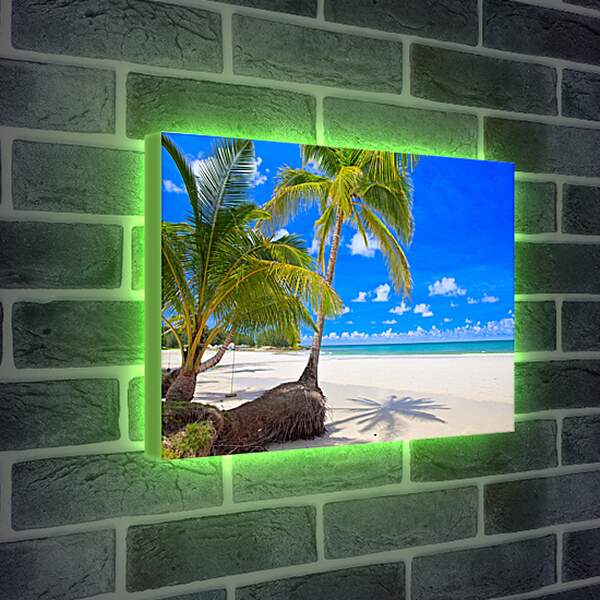 Лайтбокс световая панель - Солнечный день на пляже

