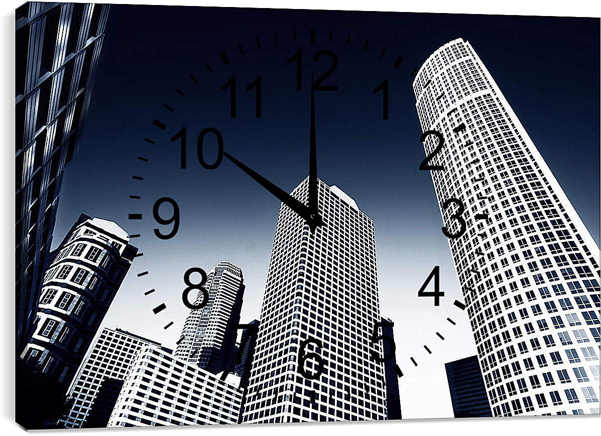 Часы картина - Проект города
