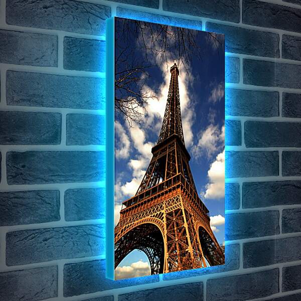 Лайтбокс световая панель - Эйфелева башня
