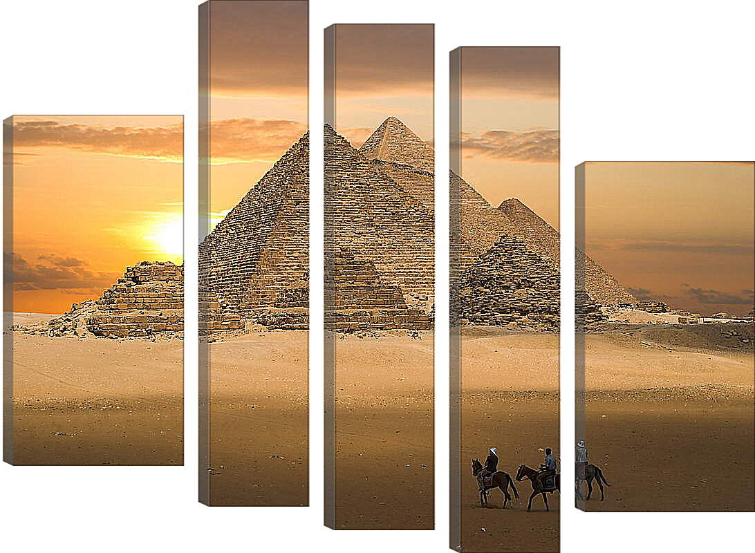 Модульная картина - Пирамиды Египет

