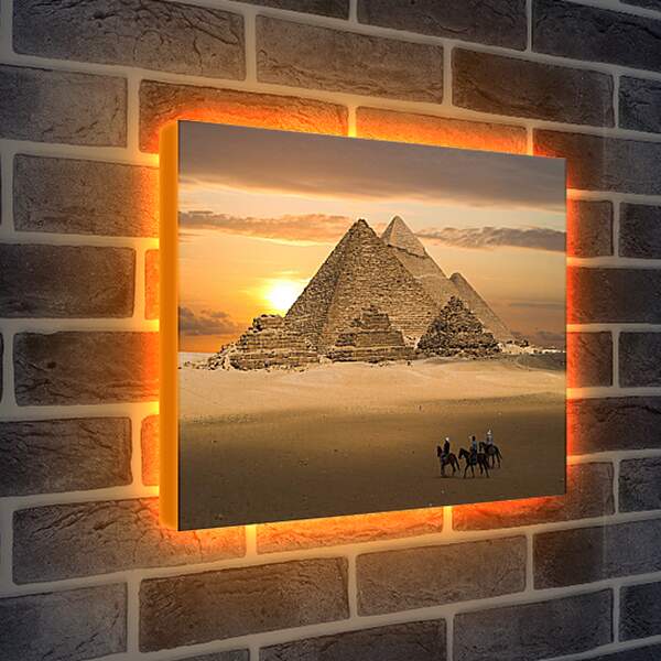Лайтбокс световая панель - Пирамиды Египет
