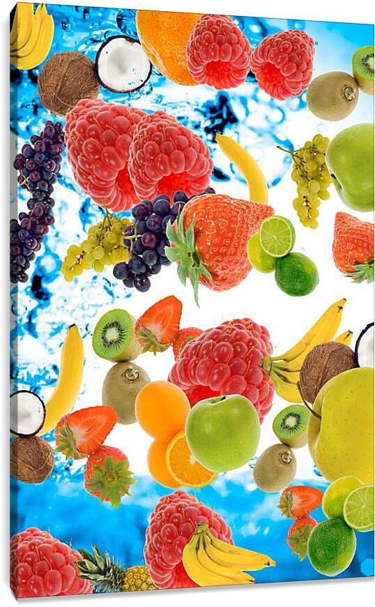 Постер и плакат - Ягоды и фрукты
