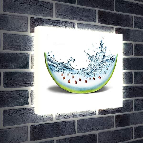 Лайтбокс световая панель - Водный арбуз