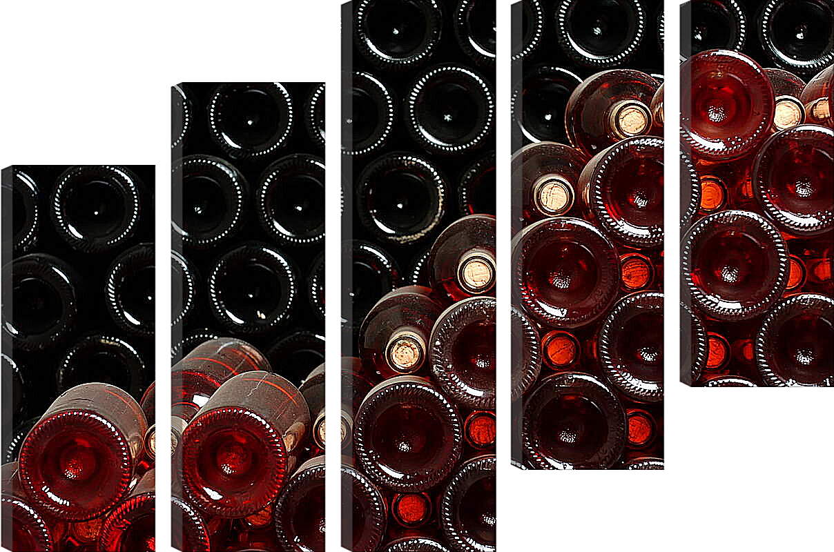 Модульная картина - Тара под вино