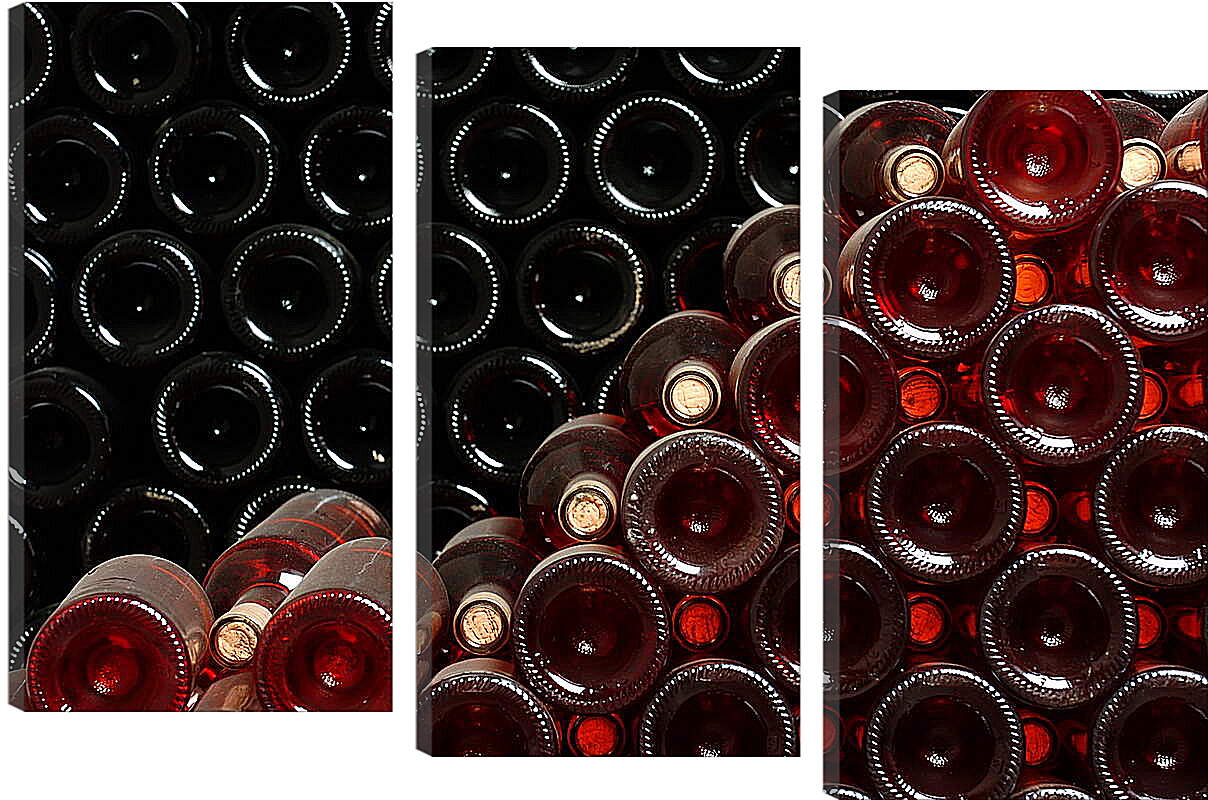 Модульная картина - Тара под вино