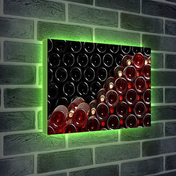 Лайтбокс световая панель - Тара под вино