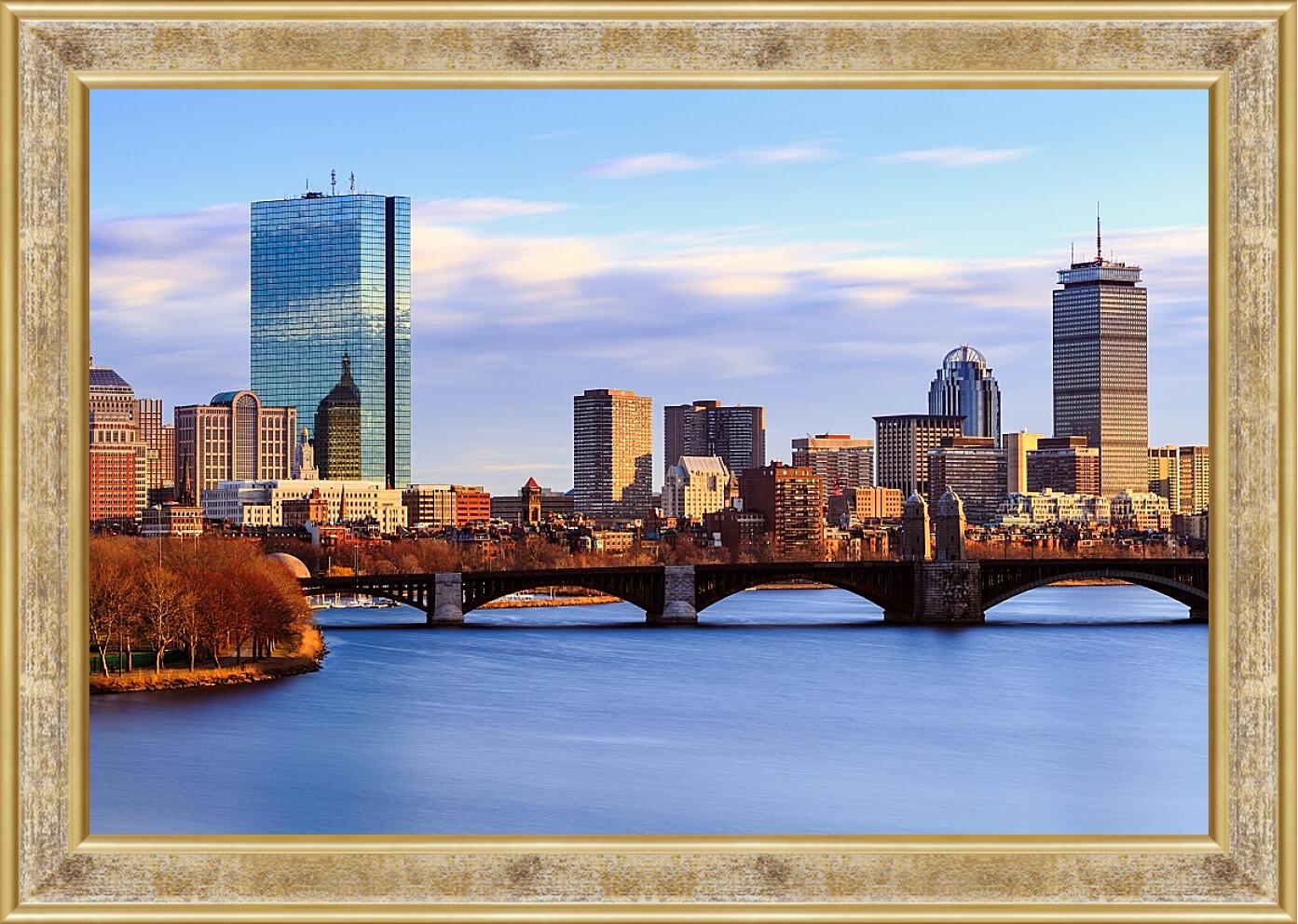 Картина в раме - Boston