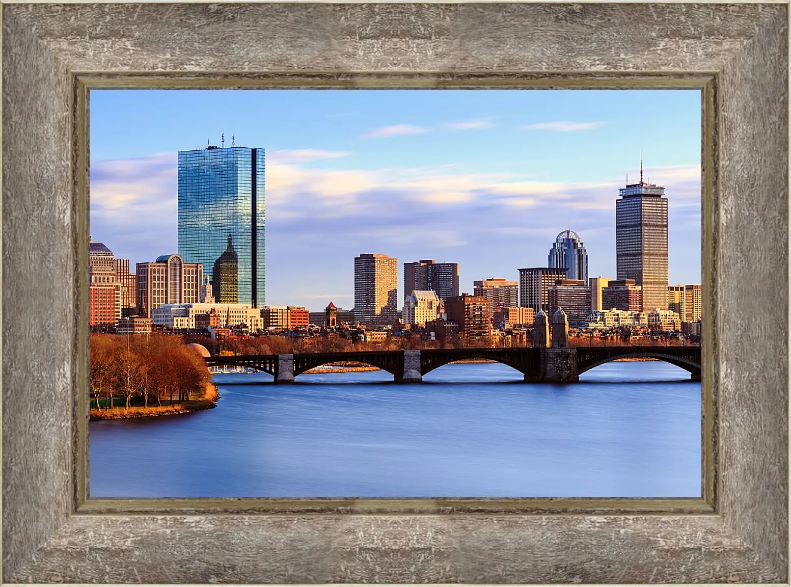Картина в раме - Boston