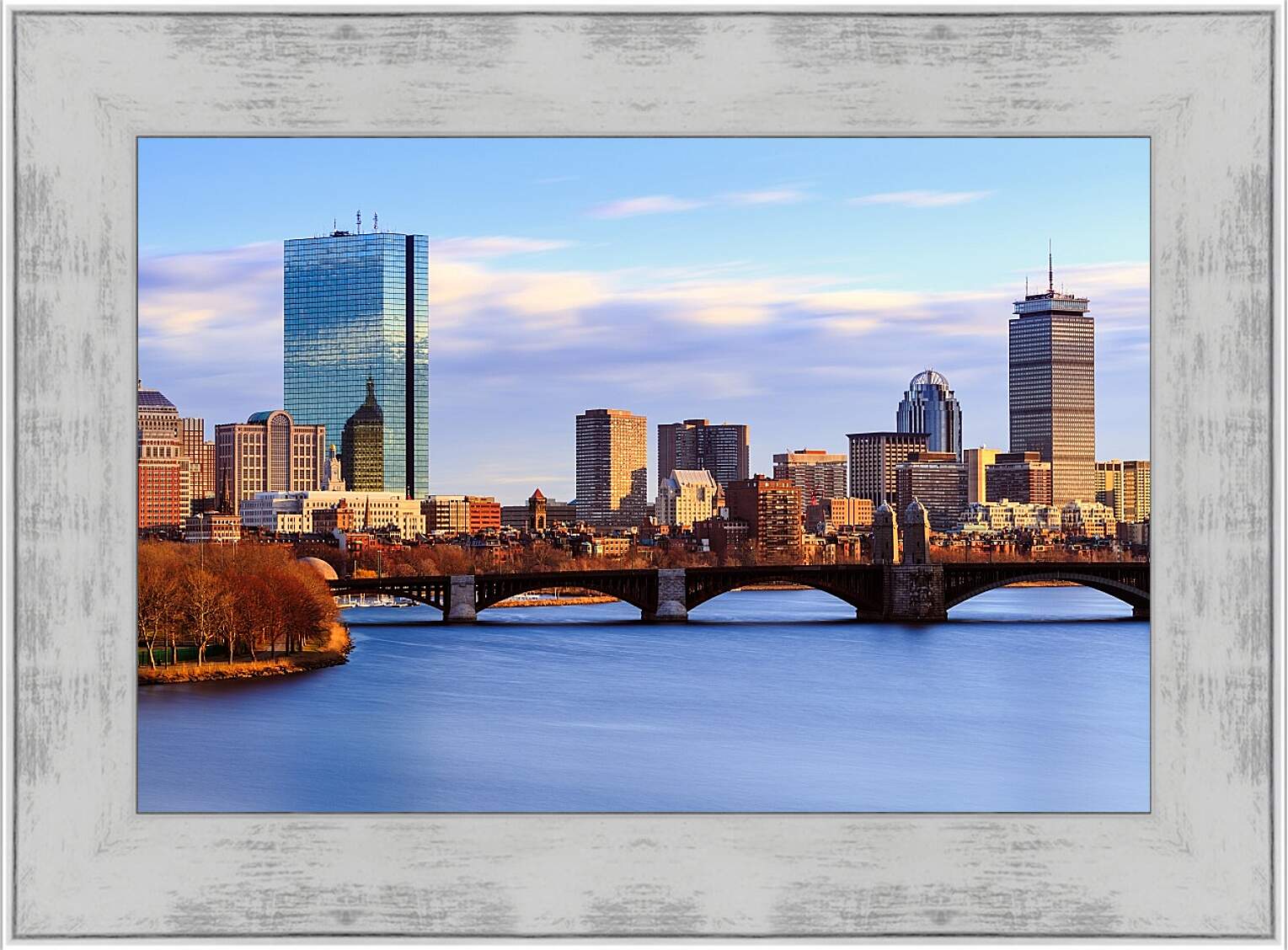 Картина в раме - Boston