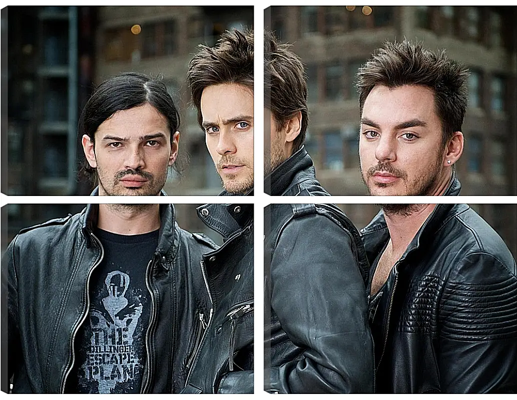 Модульная картина - Джаред Лето. 30 seconds to mars