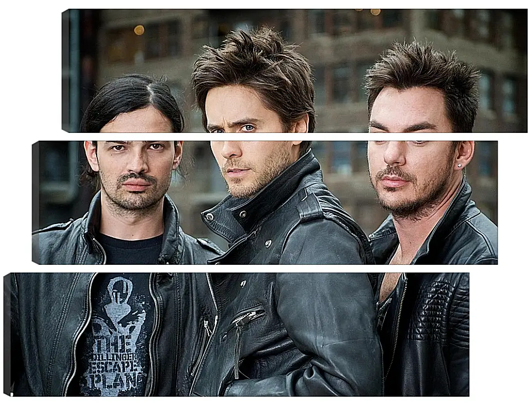 Модульная картина - Джаред Лето. 30 seconds to mars