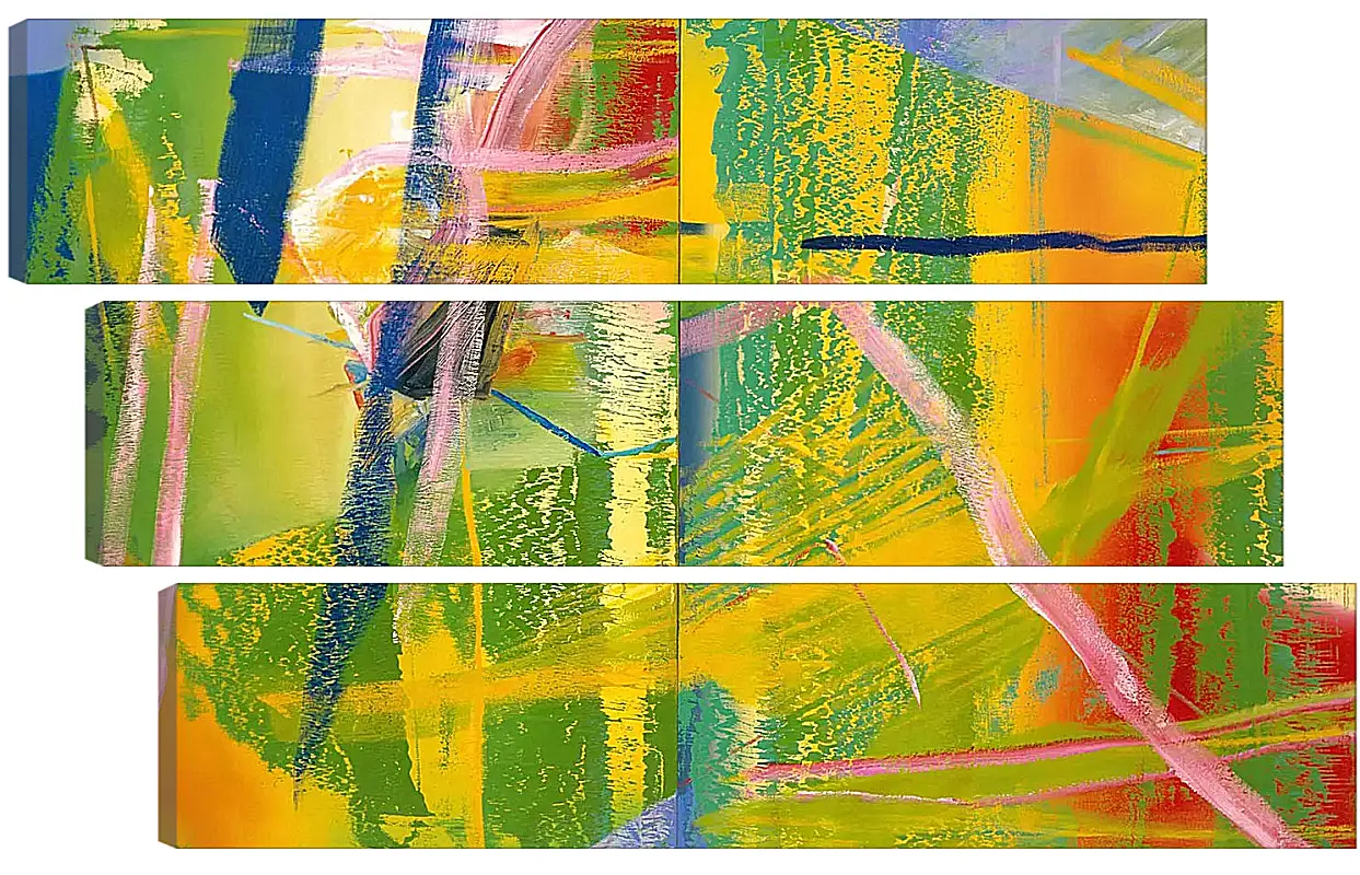 Модульная картина - Рихтер Герхард, диптих, Сирень, 1982