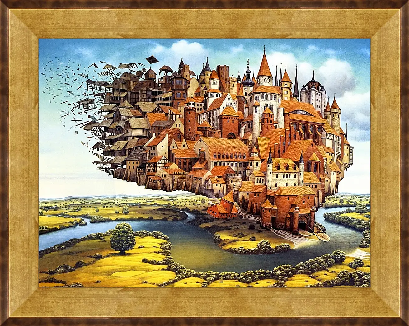 Картина в раме - Мир Яцека Йерки (Jacek Yerka)