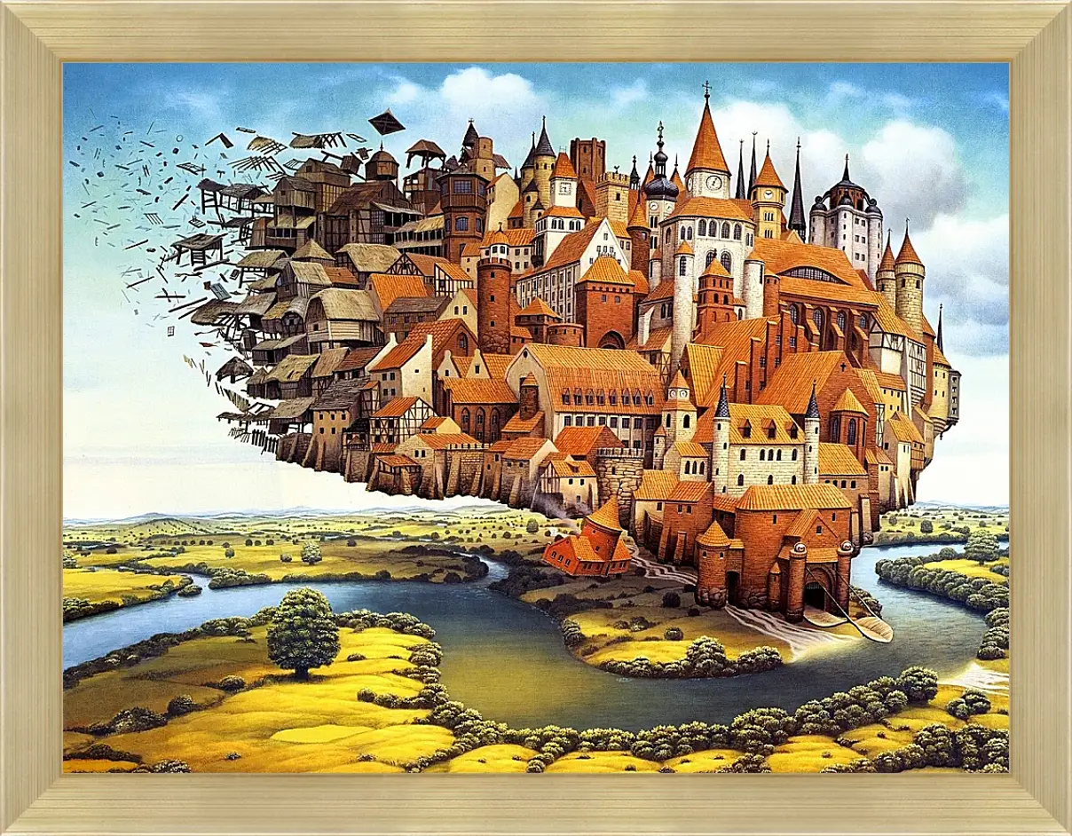 Картина в раме - Мир Яцека Йерки (Jacek Yerka)