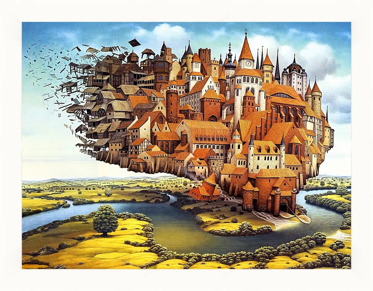 Картина в раме - Мир Яцека Йерки (Jacek Yerka)