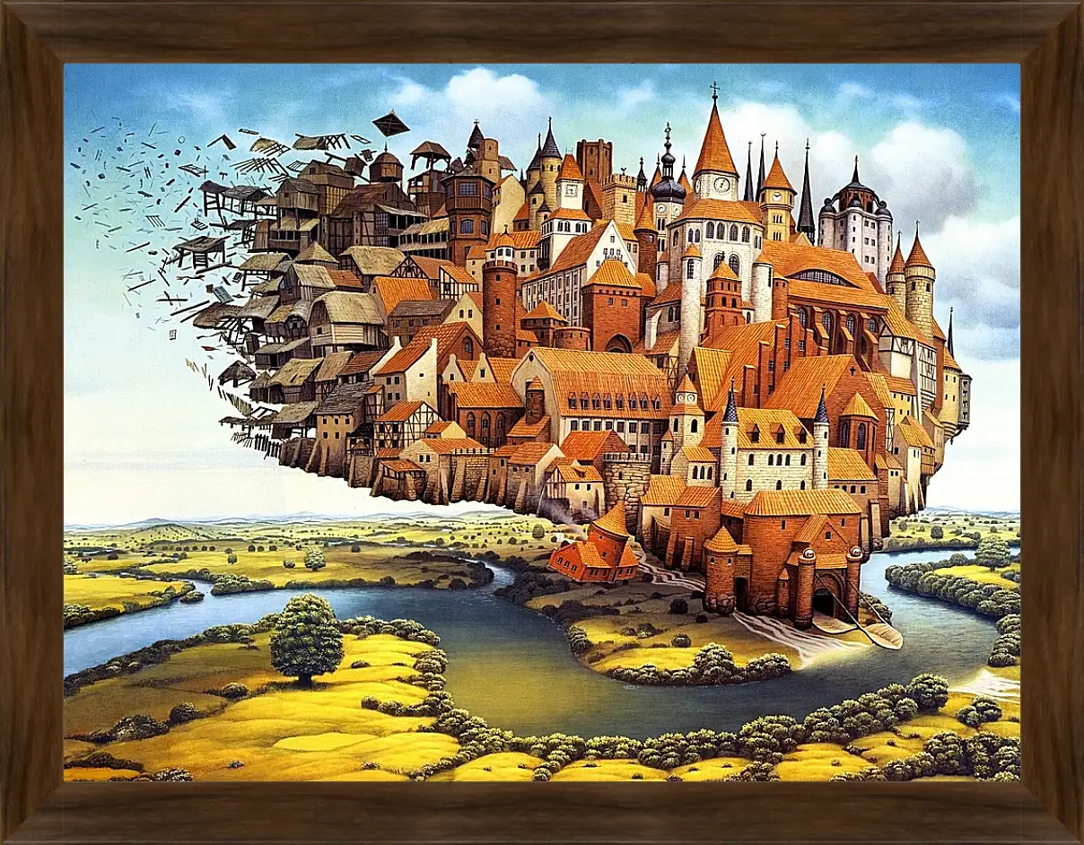 Картина в раме - Мир Яцека Йерки (Jacek Yerka)