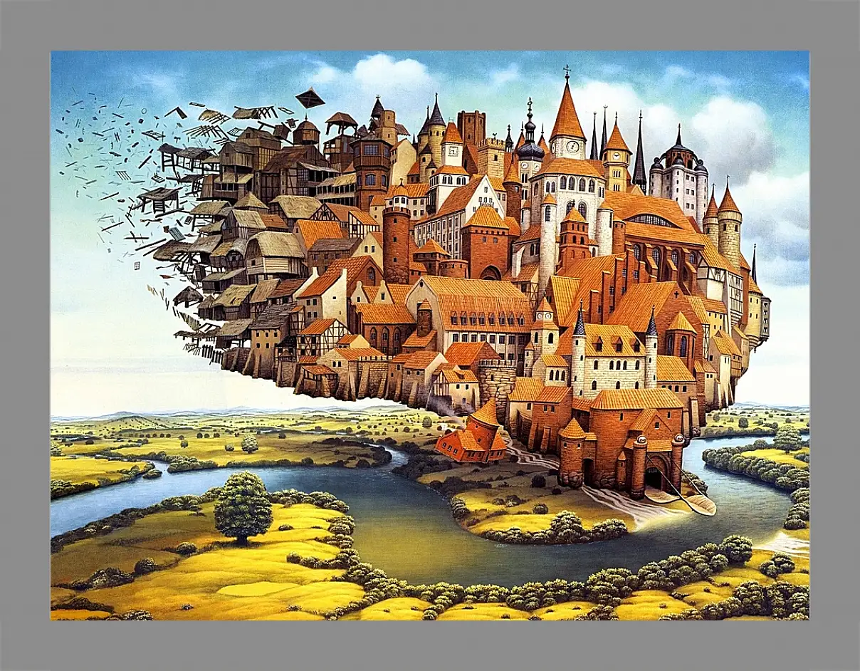 Картина в раме - Мир Яцека Йерки (Jacek Yerka)