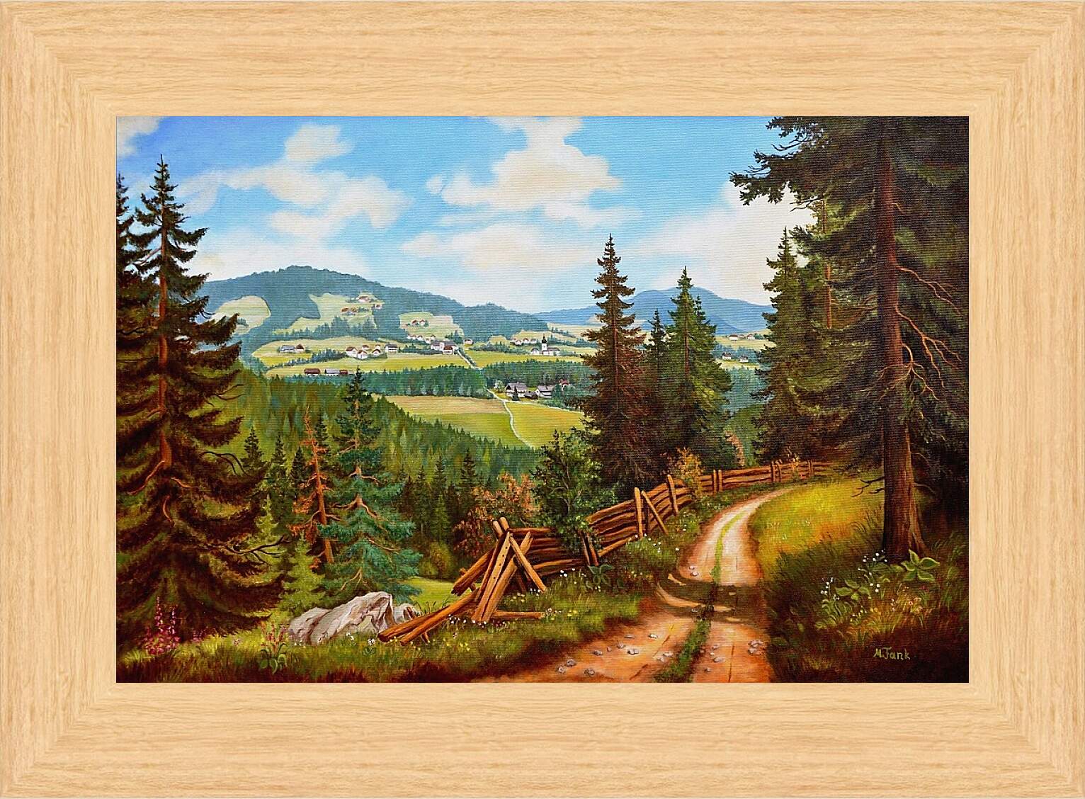Картина в раме - Путь домой
