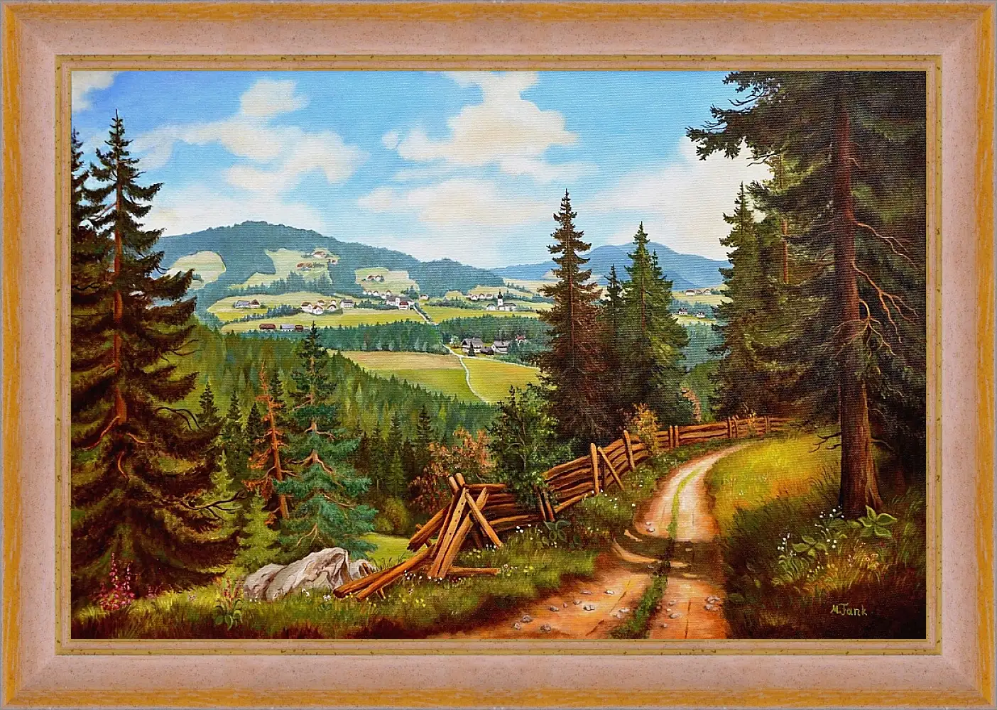 Картина в раме - Путь домой